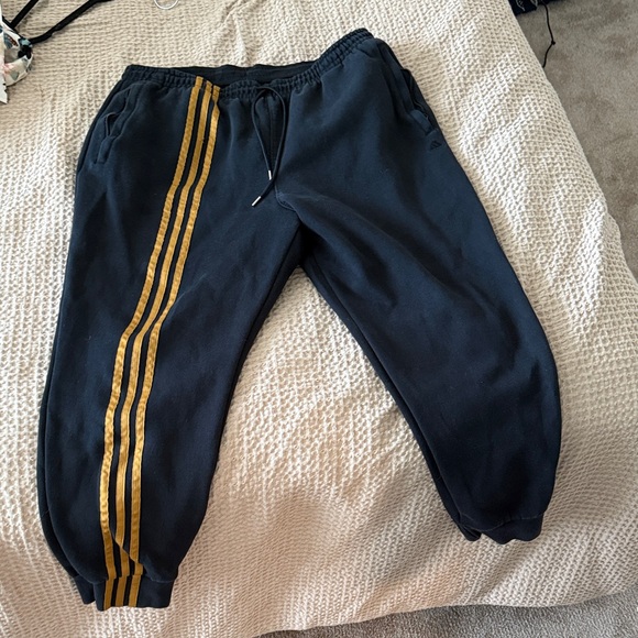 IVY PARK Black and Gold Track Pants - Picture 1 of 5